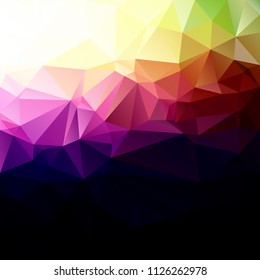 Colorful Polygonal Mosaic Background, Creative Design Templates