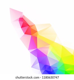 Colorful Polygonal Mosaic Background, Creative Design Templates