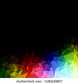 Colorful Polygonal Mosaic Background, Creative Design Templates