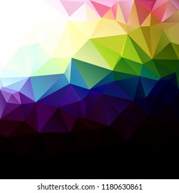 Colorful Polygonal Mosaic Background, Creative Design Templates