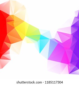 Colorful Polygonal Mosaic Background, Creative Design Templates
