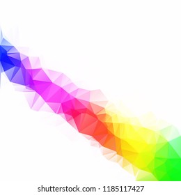 Colorful Polygonal Mosaic Background, Creative Design Templates