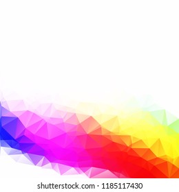 Colorful Polygonal Mosaic Background, Creative Design Templates