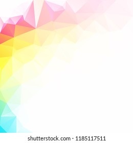 Colorful Polygonal Mosaic Background, Creative Design Templates
