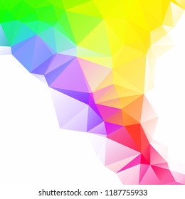 Colorful Polygonal Mosaic Background, Creative Design Templates