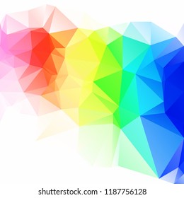 Colorful Polygonal Mosaic Background, Creative Design Templates