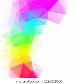 Colorful Polygonal Mosaic Background, Creative Design Templates