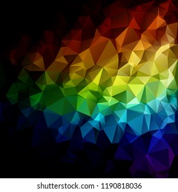 Colorful Polygonal Mosaic Background, Creative Design Templates