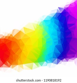 Colorful Polygonal Mosaic Background, Creative Design Templates