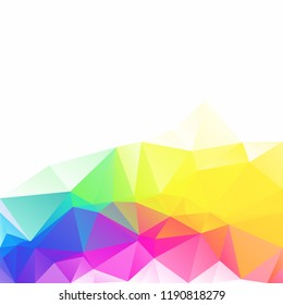 Colorful Polygonal Mosaic Background, Creative Design Templates