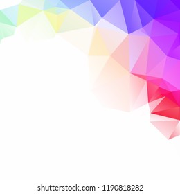 Colorful Polygonal Mosaic Background, Creative Design Templates