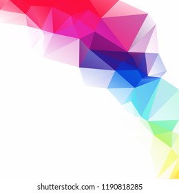Colorful Polygonal Mosaic Background, Creative Design Templates