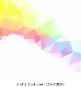 Colorful Polygonal Mosaic Background, Creative Design Templates