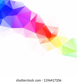 Colorful Polygonal Mosaic Background, Creative Design Templates