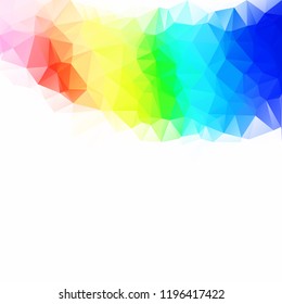 Colorful Polygonal Mosaic Background, Creative Design Templates