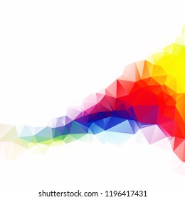 Colorful Polygonal Mosaic Background, Creative Design Templates