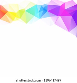 Colorful Polygonal Mosaic Background, Creative Design Templates