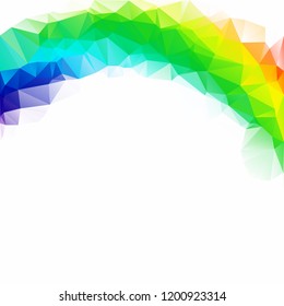 Colorful Polygonal Mosaic Background, Creative Design Templates