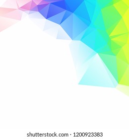 Colorful Polygonal Mosaic Background, Creative Design Templates