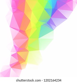 Colorful Polygonal Mosaic Background, Creative Design Templates