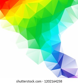Colorful Polygonal Mosaic Background, Creative Design Templates