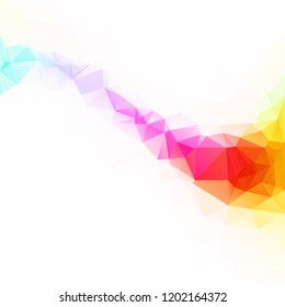 Colorful Polygonal Mosaic Background, Creative Design Templates