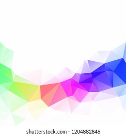 Colorful Polygonal Mosaic Background, Creative Design Templates