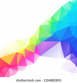 Colorful Polygonal Mosaic Background, Creative Design Templates