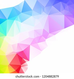 Colorful Polygonal Mosaic Background, Creative Design Templates
