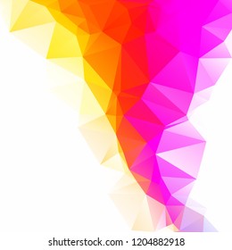 Colorful Polygonal Mosaic Background, Creative Design Templates