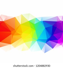 Colorful Polygonal Mosaic Background, Creative Design Templates