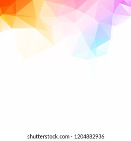 Colorful Polygonal Mosaic Background, Creative Design Templates