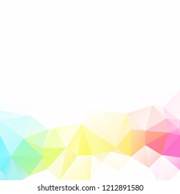 Colorful Polygonal Mosaic Background, Creative Design Templates