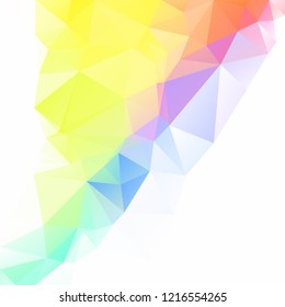 Colorful Polygonal Mosaic Background, Creative Design Templates
