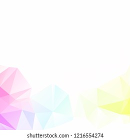 Colorful Polygonal Mosaic Background, Creative Design Templates