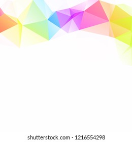 Colorful Polygonal Mosaic Background, Creative Design Templates