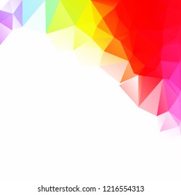 Colorful Polygonal Mosaic Background, Creative Design Templates