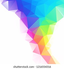 Colorful Polygonal Mosaic Background, Creative Design Templates