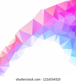 Colorful Polygonal Mosaic Background, Creative Design Templates