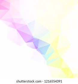 Colorful Polygonal Mosaic Background, Creative Design Templates