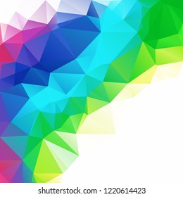 Colorful Polygonal Mosaic Background, Creative Design Templates