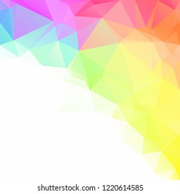 Colorful Polygonal Mosaic Background, Creative Design Templates