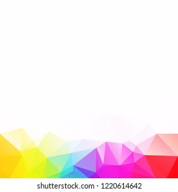 Colorful Polygonal Mosaic Background, Creative Design Templates