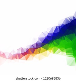 Colorful Polygonal Mosaic Background, Creative Design Templates