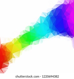 Colorful Polygonal Mosaic Background, Creative Design Templates
