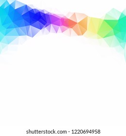 Colorful Polygonal Mosaic Background, Creative Design Templates
