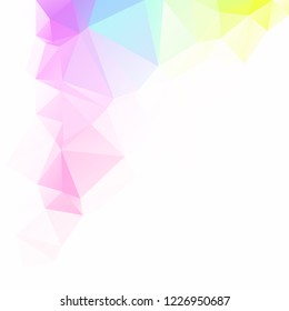 Colorful Polygonal Mosaic Background, Creative Design Templates