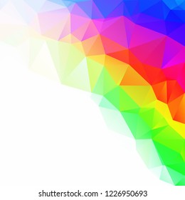 Colorful Polygonal Mosaic Background, Creative Design Templates