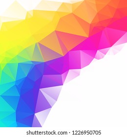 Colorful Polygonal Mosaic Background, Creative Design Templates
