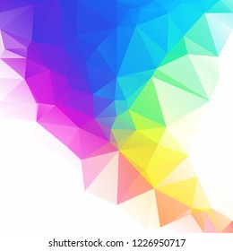 Colorful Polygonal Mosaic Background, Creative Design Templates
